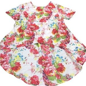 DOTS Women’s Floral Blouse Size M